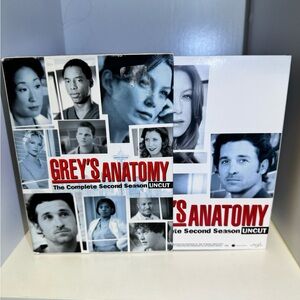 Grey's Anatomy Complete Second Season DVD Set (UN CUT) edition